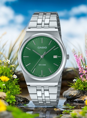 新款卡西欧石英情侣表时尚简约非机械复古男女手表MTP-B145D-4A3A