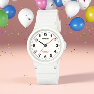 Casio学生表手表女款时尚儿童学生青少年电子表考试专用LQ-24B-7B