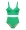 Green two-piece set