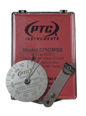 美国原装进口PTC_575CMSS表面双金属温度计