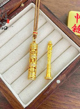 越南沙金金店同款古法镶钻八宝