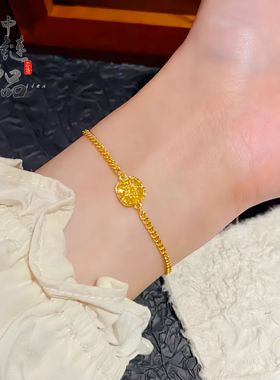 古法凤祥爆款高保色沙金爆闪花丝