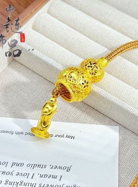 古法镀金久不掉色金店同款沙金