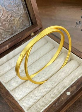 老古法凤祥金店同款高保色沙金