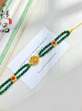 古法镀金久不掉色原创新中式国风