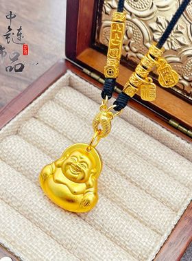 周古法镀金生大福金店同款沙金