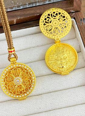 古法镀金不掉色金店同款沙金镶钻