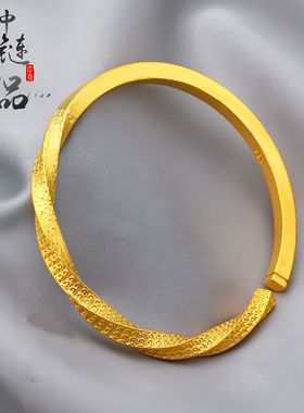 不掉色【金店同款】越南沙金古法