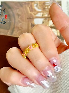 不掉色【金店同款】高保色珐琅