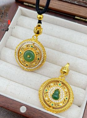 【久不掉色】金店同款古法沙金