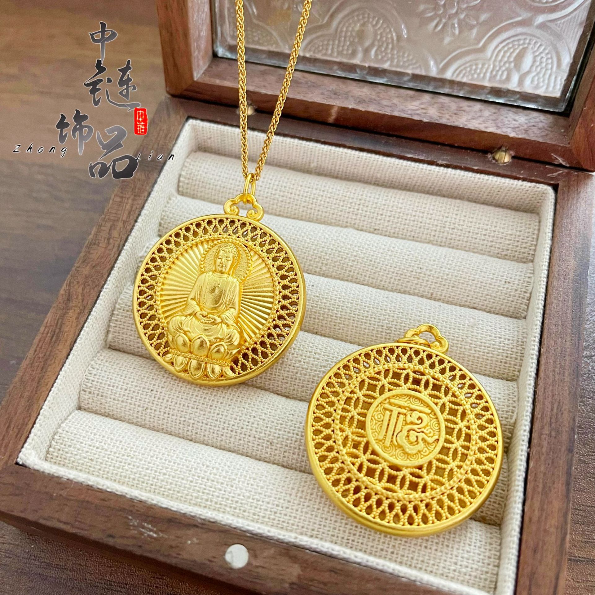 古法镀金久不掉色金店同款高保色
