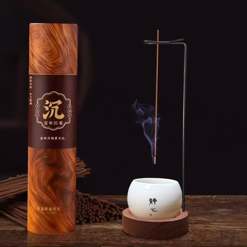 抖音爆款410支装百年沉香线香家用卧室持久香薰天然檀倒插香香插,家居饰品,香托/香盘/香座/香插,淘宝优惠券,粉丝福利购,淘宝优惠卷