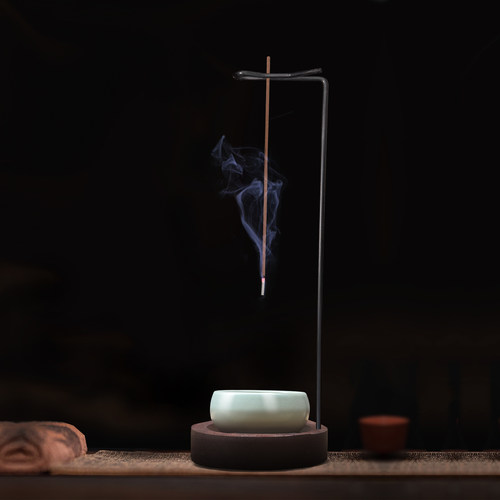 线香香插底座插汝窑杯沉香插