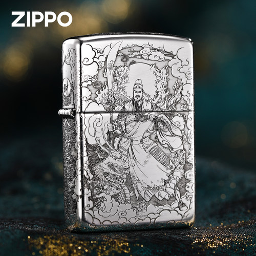 防风收藏礼物zippo打火机纯银