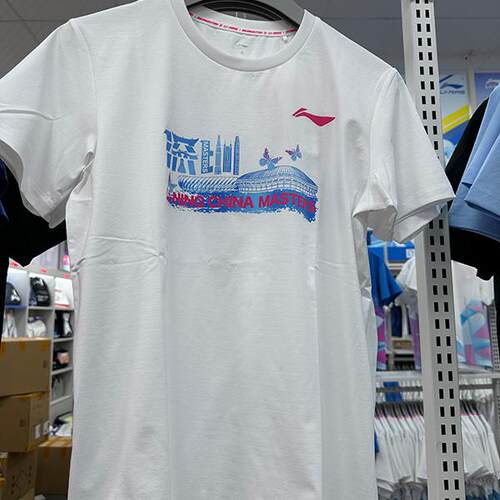 香港公开赛中性款短袖羽毛球服