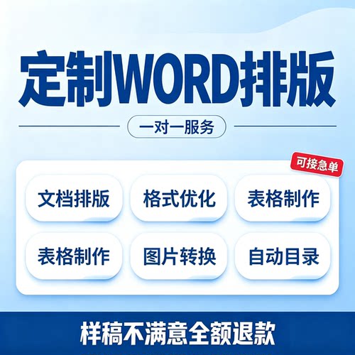 word排版美化代excel制作设计文档格式修改编辑图片图转换PDF文字