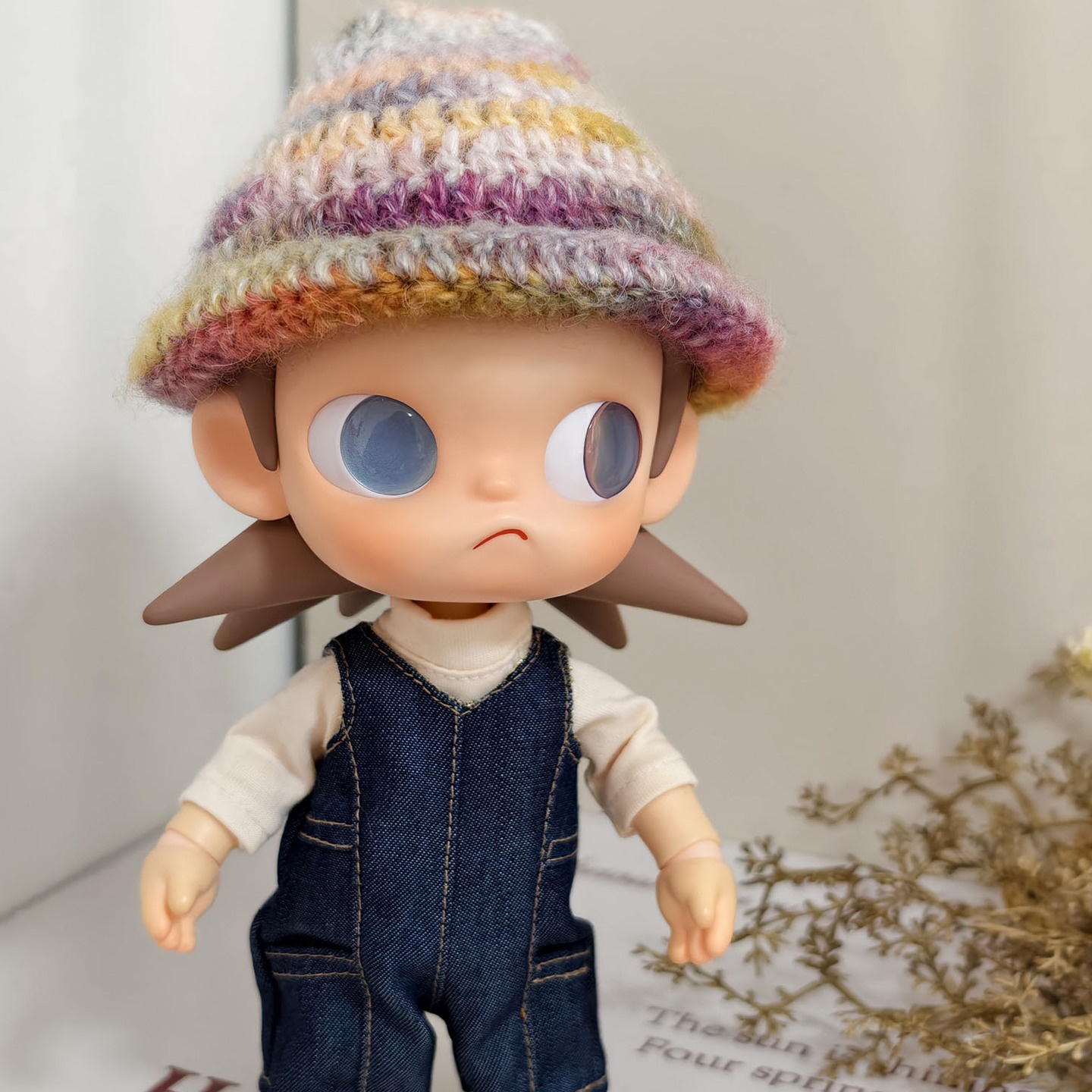 zsiga可动人偶向往之处bjd玩偶娃衣1/8嘎子姐衣服手作帽子牛仔裤