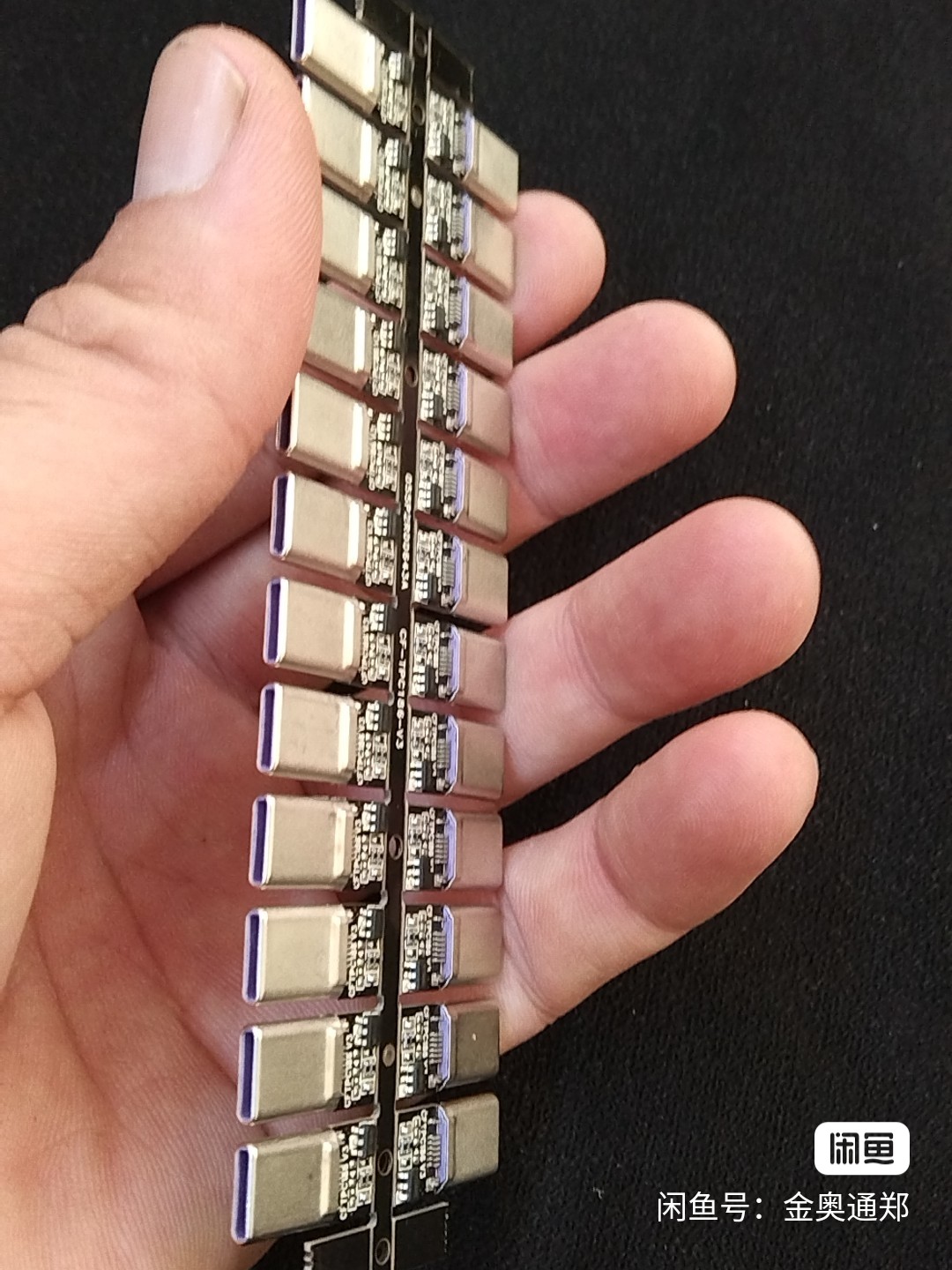 TYPE-C公头 4焊点TypeC插头双面插 DIY数据充电线插头 10个价_虎窝淘