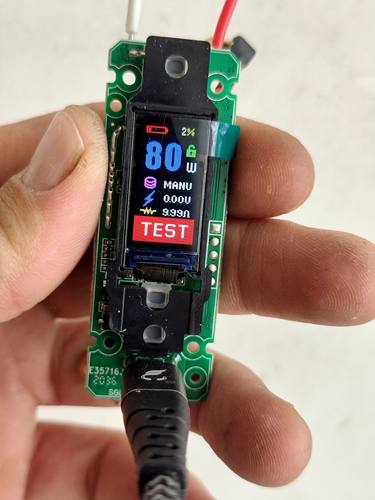 TPye-C充电口80W带彩屏电烙铁主板Diy研究价