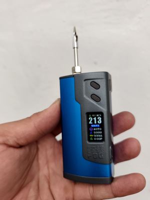 510电烙铁大功率213W装2个18650电池Tepy-C口冲电囗没有配烙铁头