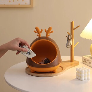 入户玄关钥匙收纳盒摆件家居桌面鞋柜装饰品客厅置物架现代高级感