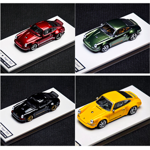 Zincit Model 1:64 保时捷 Singer 911 964 仿真合金汽车模型收藏