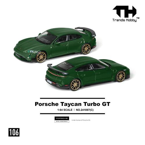 TH保时捷TaycanTurboGT合金车模