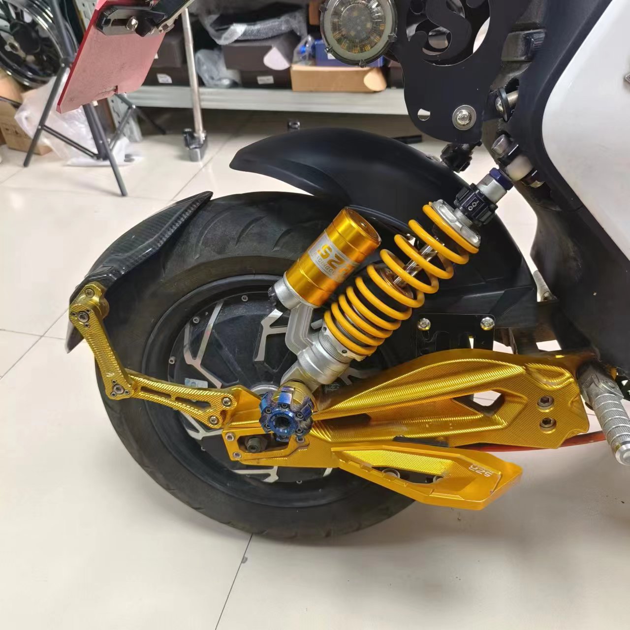 台铃电动车改装后平叉配件