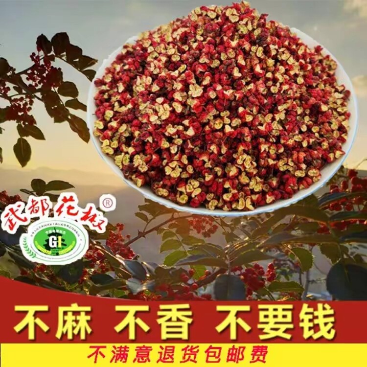 新品新花椒武都花椒无籽食用新鲜货特麻椒粒香卤料可打粉一级货图片