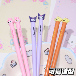 库洛米三丽鸥2岁3岁宝宝轻便训练筷高颜值公仔筷现货宝宝筷子套装