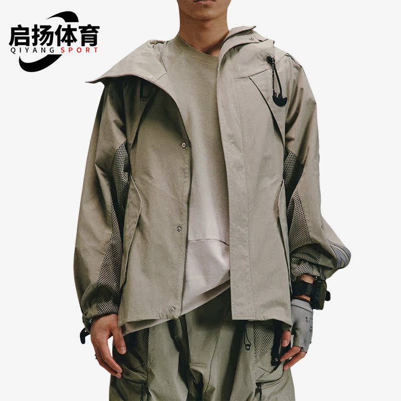 阿迪达斯三叶草男女运动连帽外套
