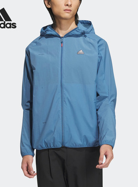 Adidas/阿迪达斯正品TH LW WV JACKET男子连帽夹克外套IA8149