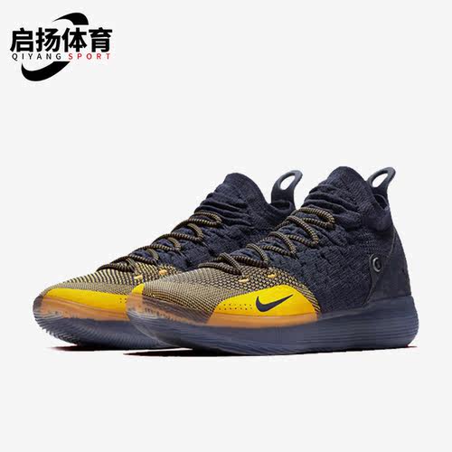 Nike/耐克正品KD 11新款男子实战透气运动篮球鞋AO2604-400