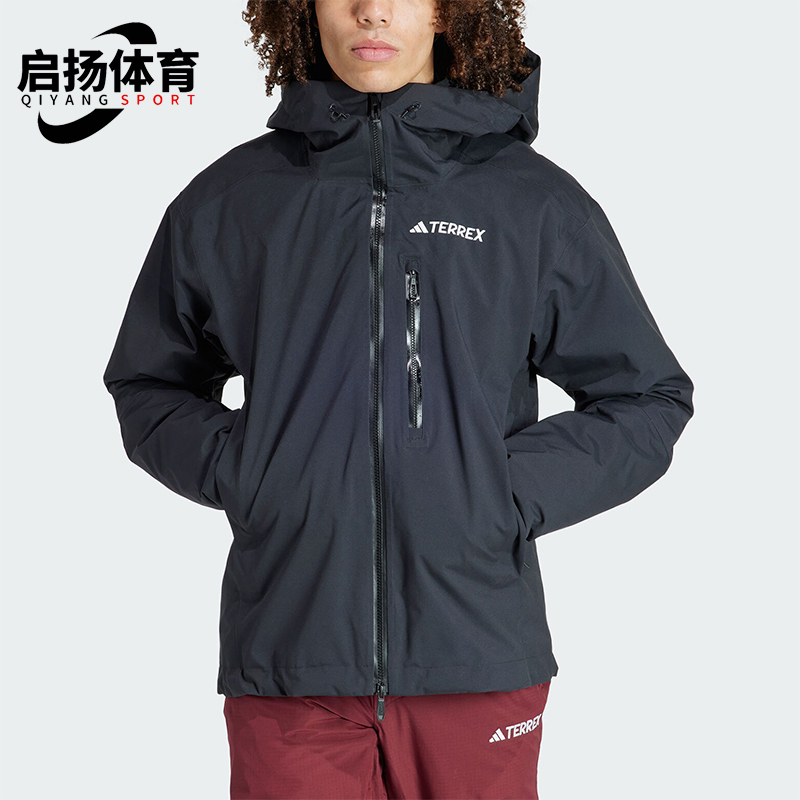 阿迪达斯男士三合一夹棉滑雪服