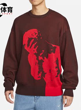 Nike/耐克正品春季新款男女圆领宽松休闲运动卫衣FN2574-227