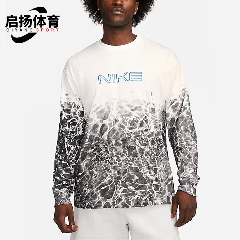 Nike/耐克正品冬季新款男女跑步训练运动长袖T恤FB3031-100