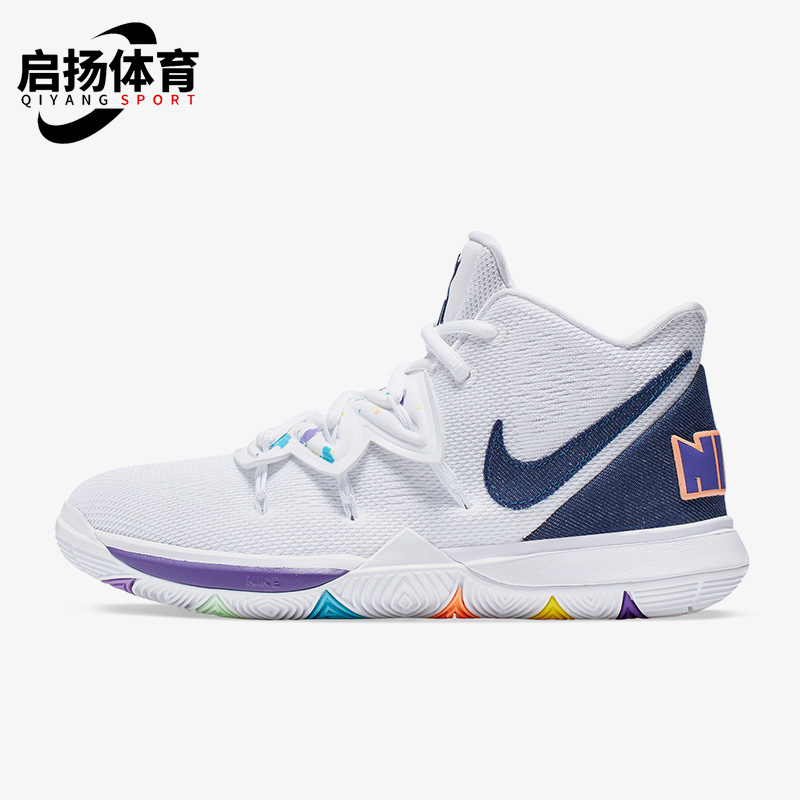 Nike/耐克正品Kyrie 5 GS女子大童耐磨透气篮球鞋AQ2456-101