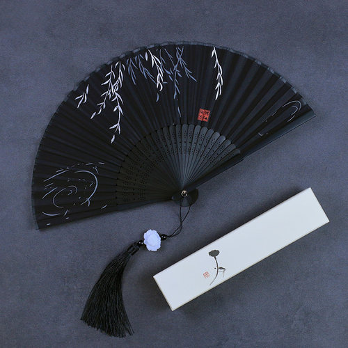 马面裙扇子折扇古风新中式道具