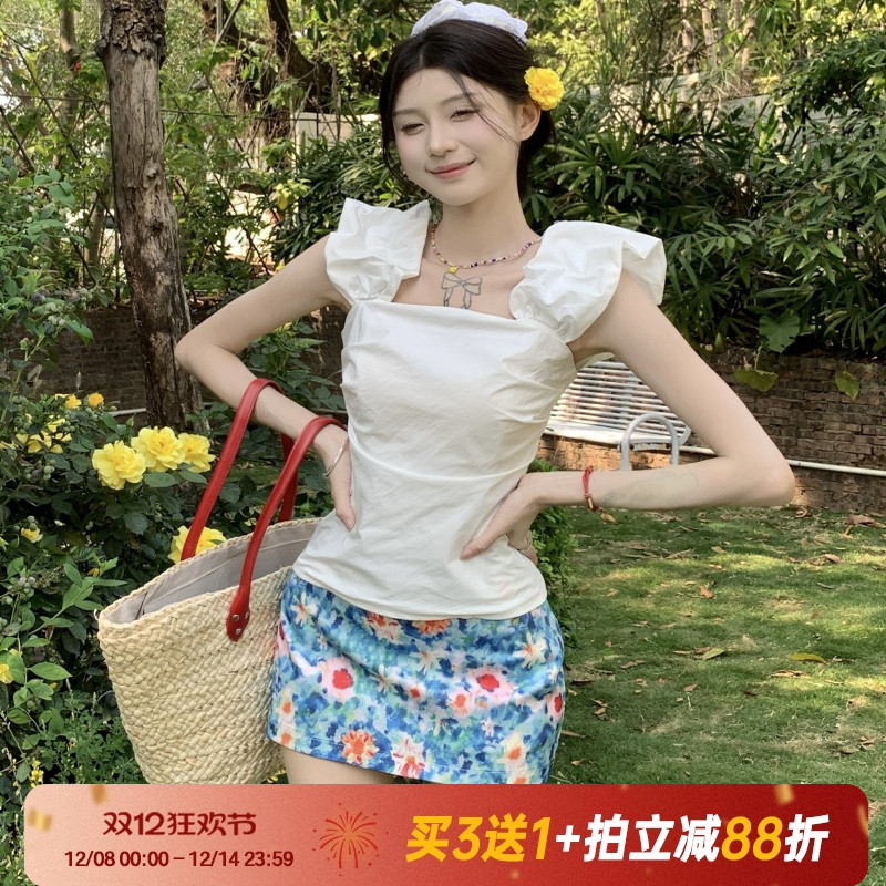 【夏日微醺】纯欲辣妹甜辣短裙