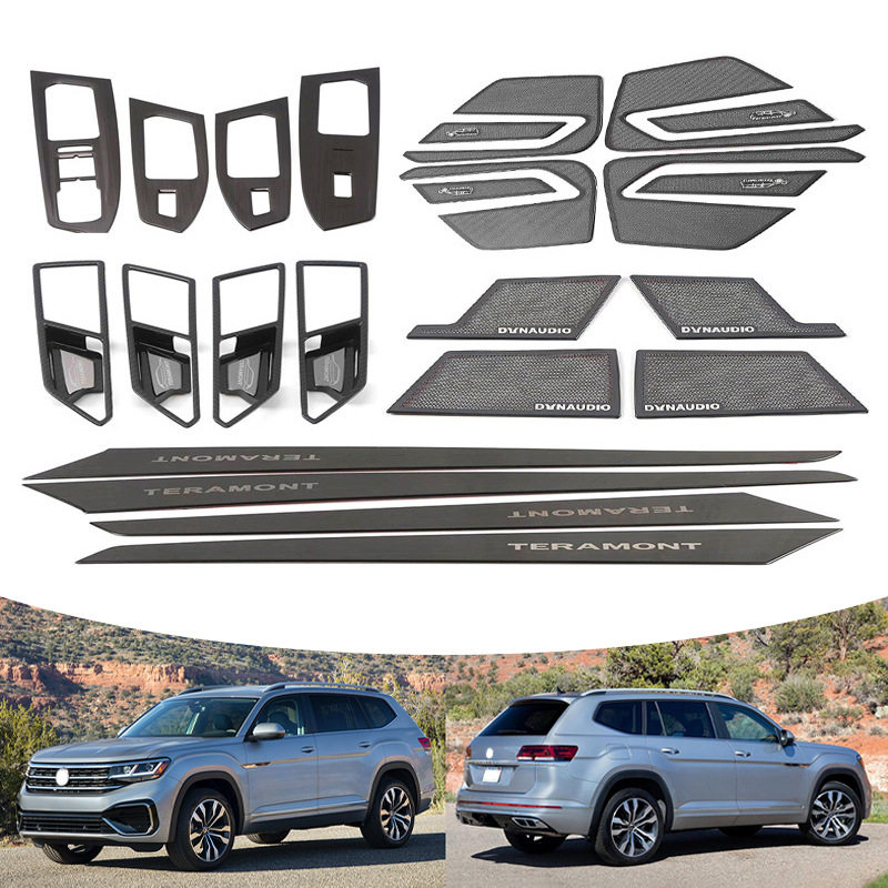 17-20款大众途昂内门板饰条