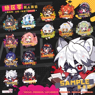 【余量现货】原创绝区零同人周边 艾莲乔/猫宫又奈/安比 吧唧