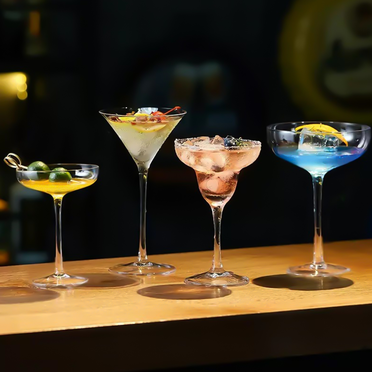 HEESUNG创意无铅玻璃威士忌酒杯
