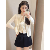 专柜正品 2025冬季 新款 单排扣绵羊毛针织开衫 女外套XRJ5M10D