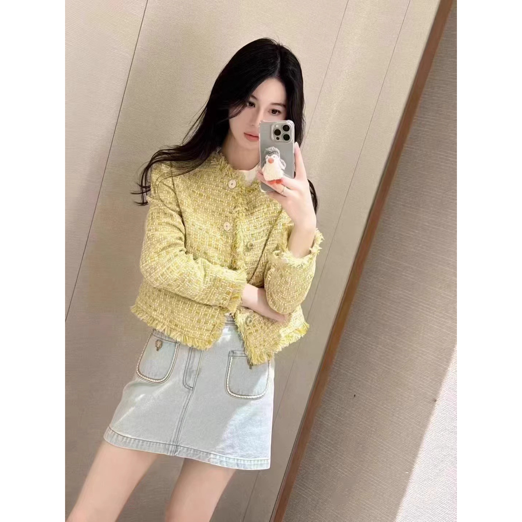 JR 专柜正品 2025春季新款 小香风气质时尚洋气短外套女Q104601B