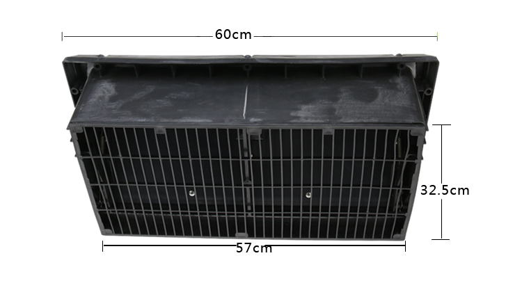 养殖场通风小窗 鸡猪舍进风窗畜牧用品养殖场降温设备 鸡舍侧风窗