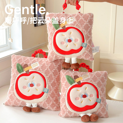 午睡枕头毯子二合一2025新款抱枕