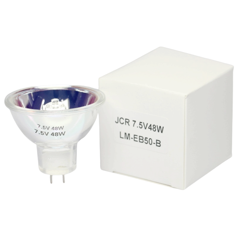 JCR 7.5V48W卤素杯灯HYBEC冷光源灯杯钨灯泡LM-EB50-B