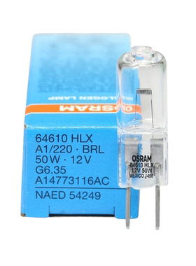 欧司朗 HLX 64610 64602 12V50W BRL NAED 54607 54249显微镜灯泡