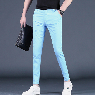 夏季九分裤男士休闲裤潮流百搭