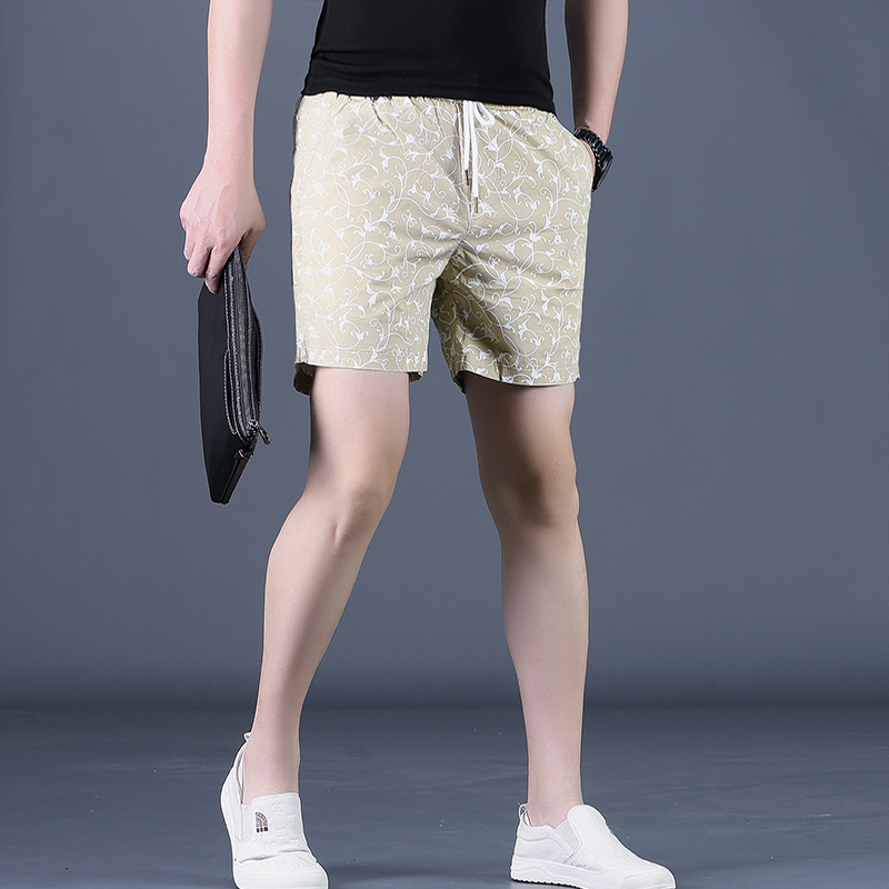 夏季裤子男四分短裤男士休闲裤